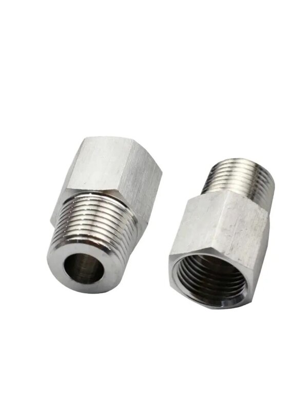 M10 M11 M12 Female To Male 304 Stainlessl Steel Reducer Bushing Pipe Fitting Connector Coupler High Pressure Gauge