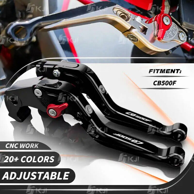 Dla Honda CB500F CB 500F Sprzęgło Dźwignia hamulca Zestaw regulowane składane dźwignie ręczne Akcesoria motocyklowe części
