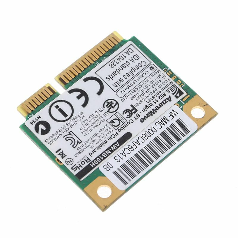 AW-NB097H AR9485 AR5B225 Half Mini PCI-Express BT4.0 комплект беспроводной карты Прямая поставка