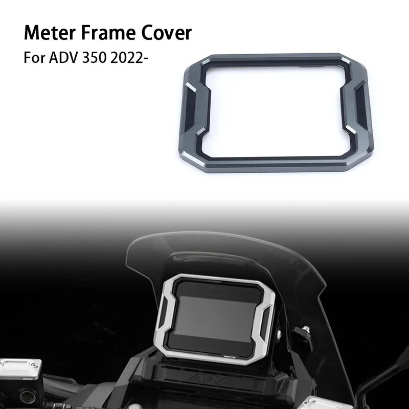 For Honda ADV 350 Adv350 2022 2023 Motorcycle Accessories Aluminum Instrument Surround Meter Frame Screen Protection Cover