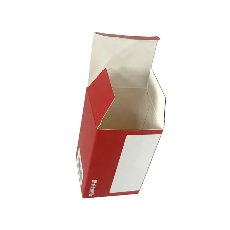 Scatola di imballaggio dell'adattatore del produttore personalizzato scatola di cartone bianca con stampa personalizzata piccola scatola