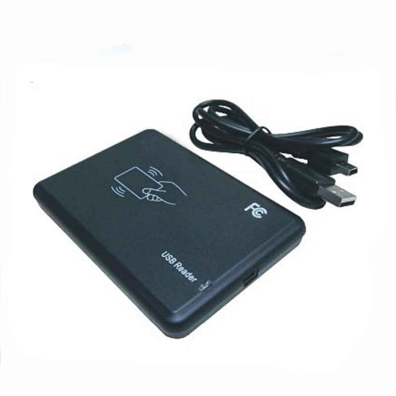 15ชนิดรูปแบบ RFID 125KHZ EM4100 USB Reader สำหรับ Smart ID Card Reader หลีกเลี่ยงไดรฟ์125KHZ ประตูระบบควบคุม