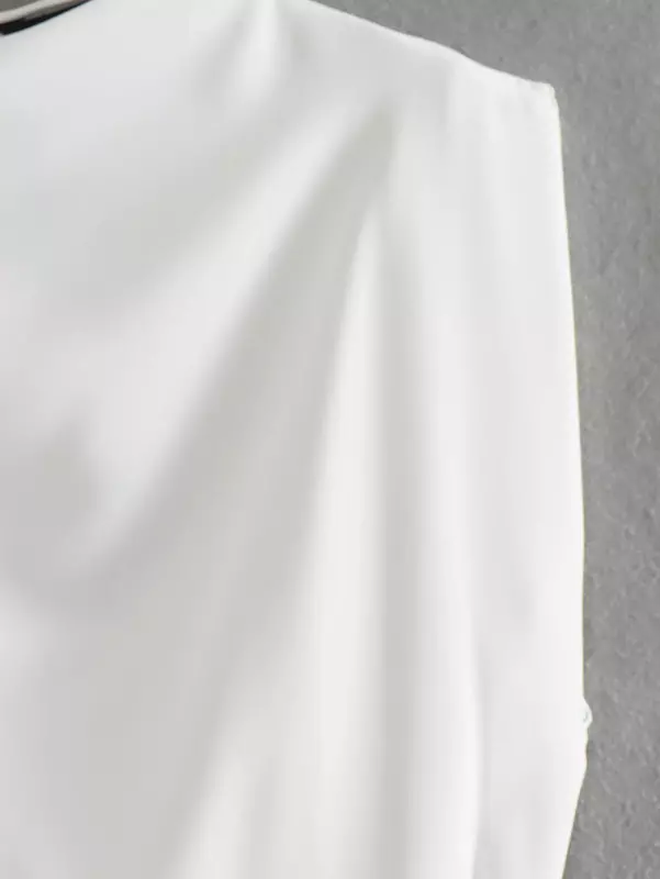 Женский Короткий комбинезон в стиле ретро, повседневный плиссированный комбинезон контрастных цветов с закатанными краями, без рукавов
