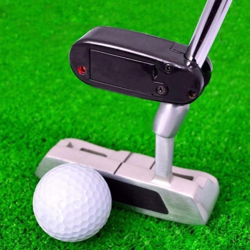 Лазерная указка для гольфа, коррекция прицела, улучшение прицела, инструмент для тренировок по гольфу, лазерная указка, правильный мяч, прицеливающая линия, для игры в гольф, отверстие для мишени