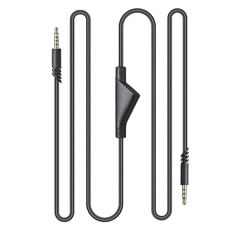 Conector chapado en oro para auriculares de juegos, cable de sonido Premium para Lo-gitech Astro A10, A40, A40tr, especialmente