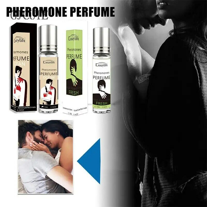 10ml erotyczny oryginalny zapach feromon dla kobiet mężczyzna Spray do ciała przyciągnąć dziewczyny pachnące wody Flirt Spray kieszenie De Mujer