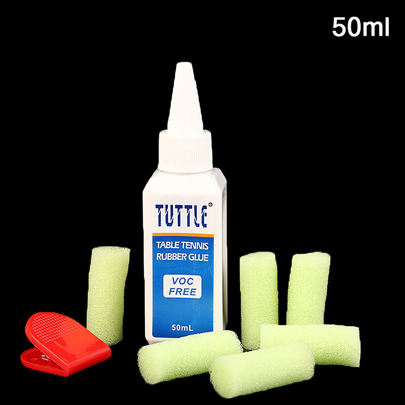 1Pc 50ml ITTF Approved Waterbased Glue Watersolubility Bond For Table Tennis Inorganic Glue Racket Speed Glue Accessories