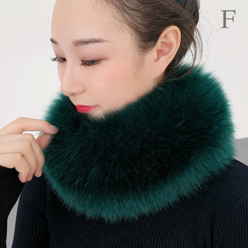 Women Fox Fur Collars Real Fur Cuffs Raccoon Fur Scarves A Set Winter Keep Warm Scarves Cuffs Match Cashmere Overcoats Accessory