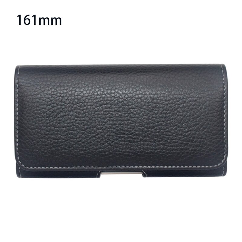 Leather Phone Belt for Case 5.51-7.01 Inch Waist Bag Magnetic Vertical Phone for Case for Huawei  Cover Belt Clip E74B