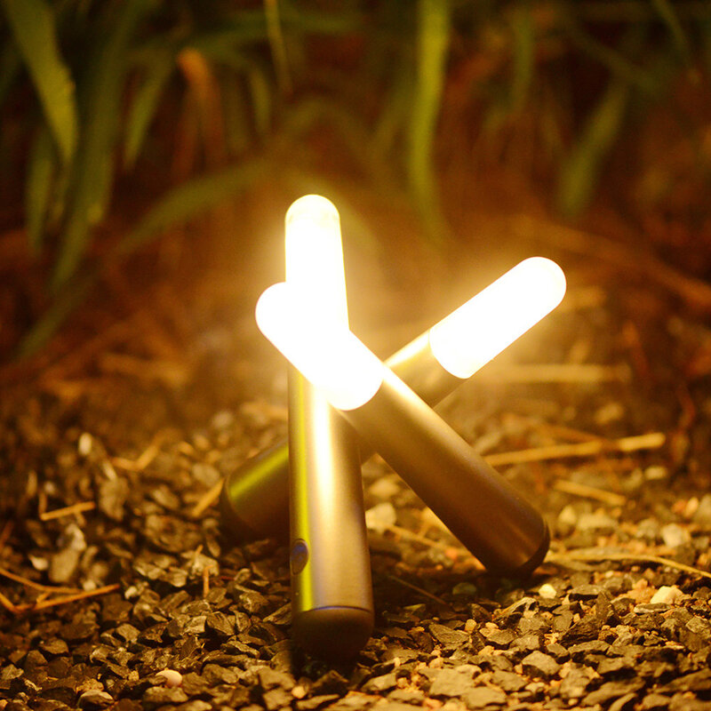 Luz LED nocturna para acampar, linterna recargable por USB con atenuación, Luz Portátil para tienda de campaña, restaurante, Bar, luz de vela, luz de ambiente