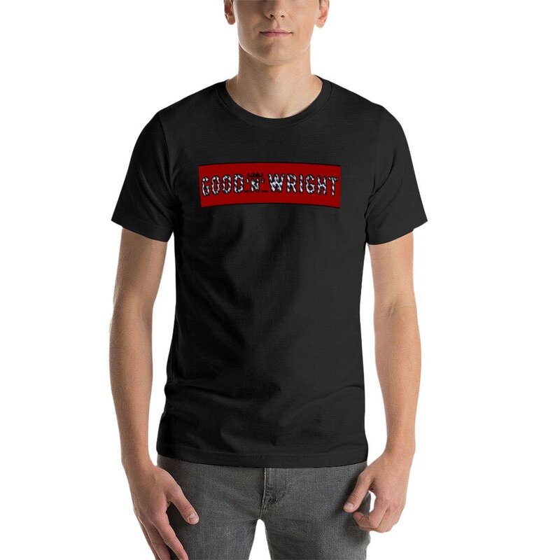 Gutes 'n' Wright Banner T-Shirt schnell trocknendes einfaches individuelles Männer-Trainings hemd