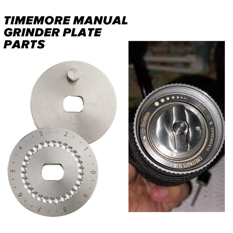 Timemore piezas de placa de amoladora Manual, accesorios de placa de ajuste de amoladora Manual DIY para Tamo Chestnut C/c2/c3/c3s Slim G1 Sca X7O2