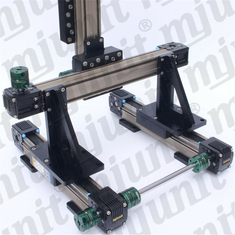 mjunit Cartesian robot arm linear motion xyz axis gantry system belt drive Rail Guide for automatic box gluer machine