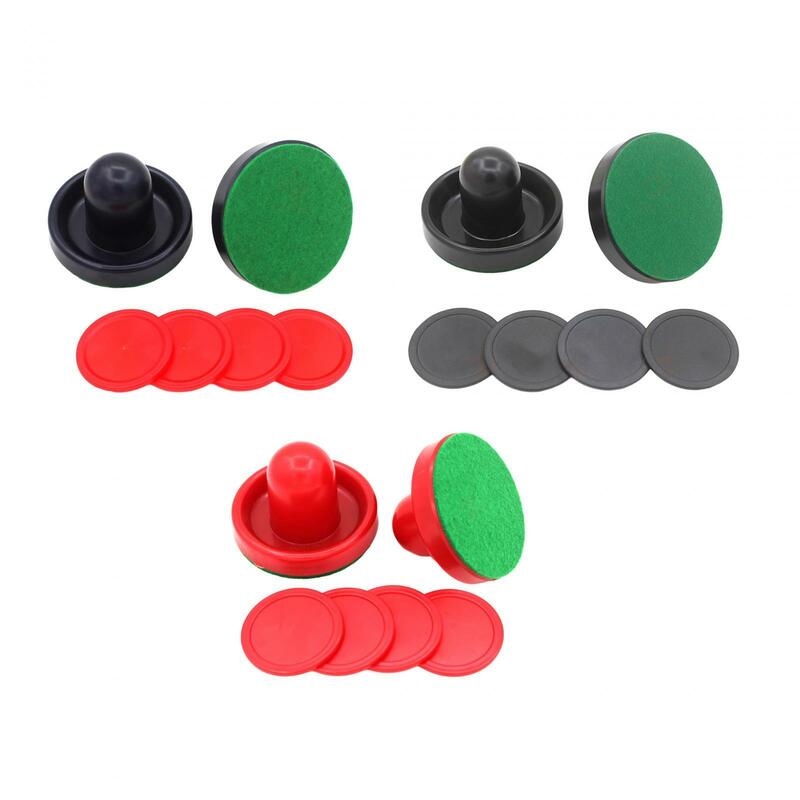Air Hockey Pushers and Air Hockey s Felt Air Hockey Striker Goal Handles Pushers Family Game Replacement for Game Tables