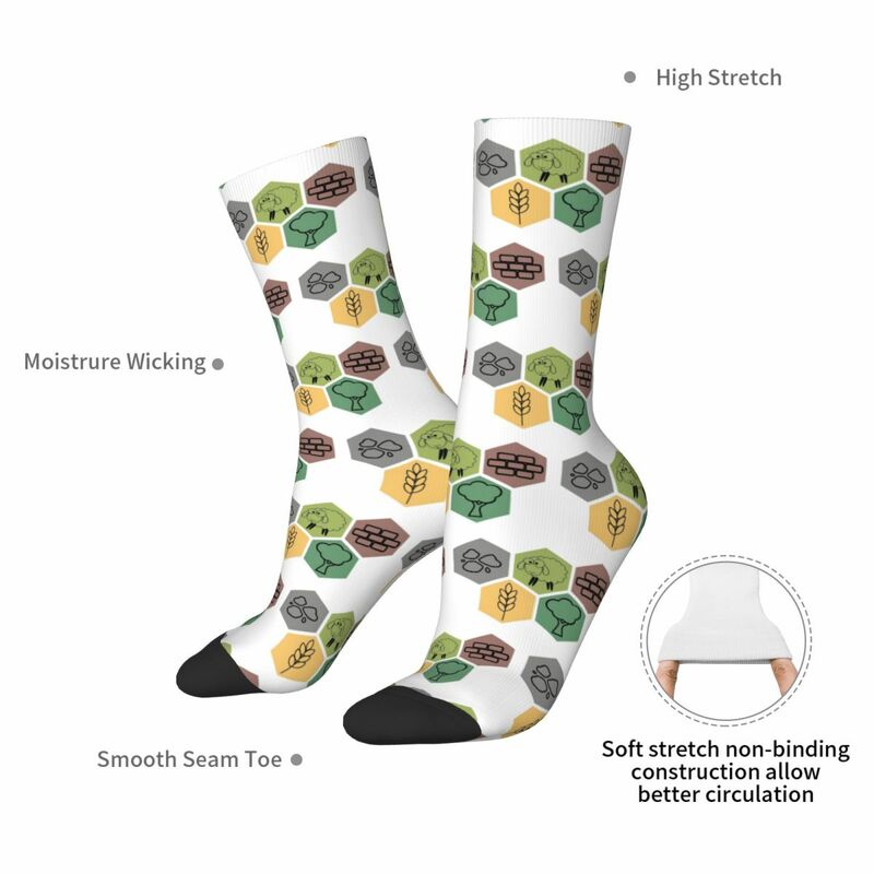 Game Socks Harajuku High Quality Stockings All Season Long Socks Accessories for Unisex Birthday Present