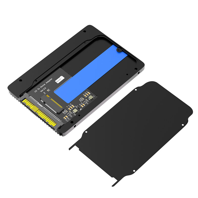 SSD Adapter M2 NVME SSD To U.2 SFF-8639 Adapter M.2 NVMe SSD to PCI-e U2 SFF-8639 2.5" Enclosure Case Box NVME PCIe M2 Converter