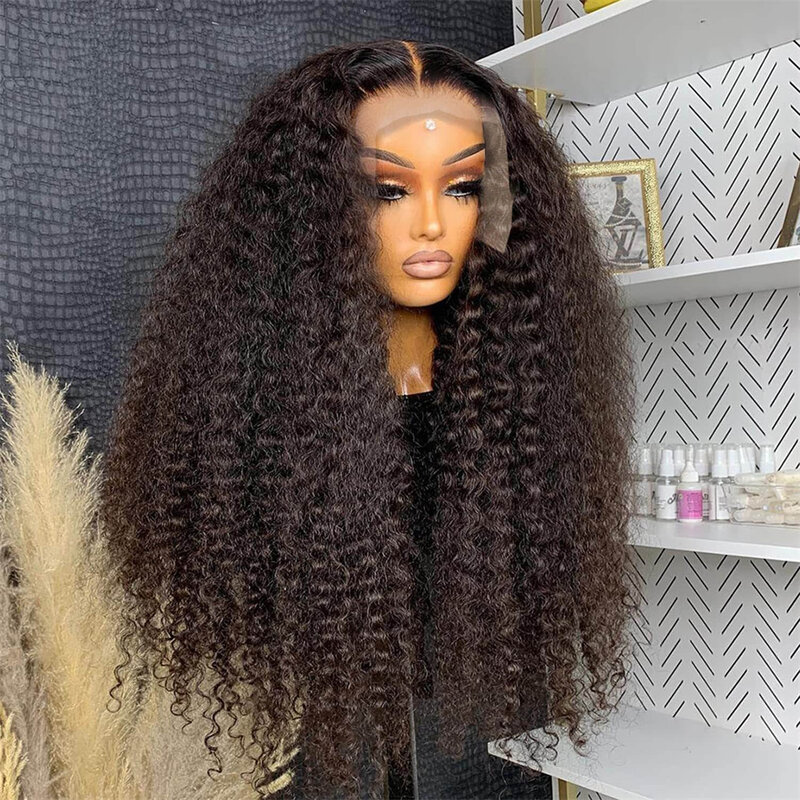 30 Inch Curly Human Hair Wigs For Black Women 13x4 Hd Lace Deep Wave Frontal Wigs Glueless Water Wave Lace Front Human Hair Wig