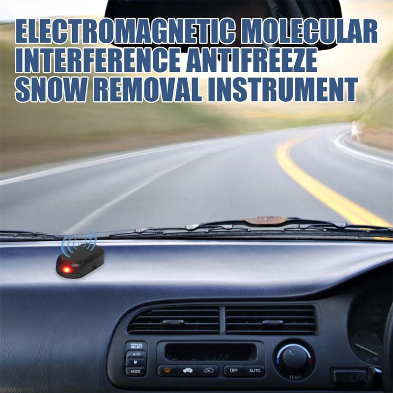 Auto Interferentie Antivries Apparaat Elektromagnetische Moleculaire Sneeuwverwijdering Instrument Voorruit Deicer Auto Interieur Accessoires