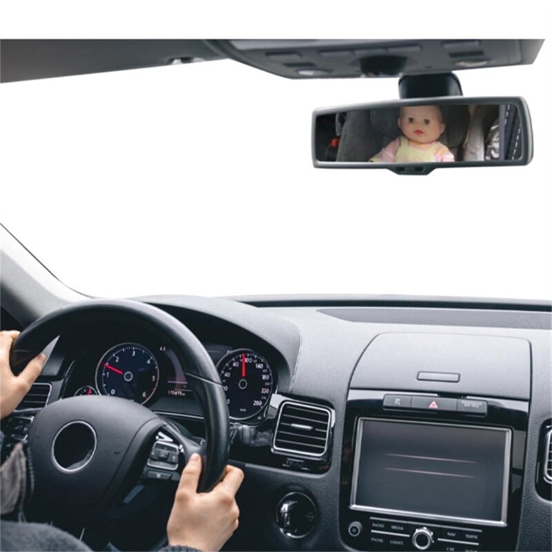 K5DD มุมมองด้านหลังรถยนต์กระจกการตรวจสอบที่ปลอดภัยกระจกกระจกรถยนต์ที่เป็นประโยชน์สำหรับผู้ปกครอง