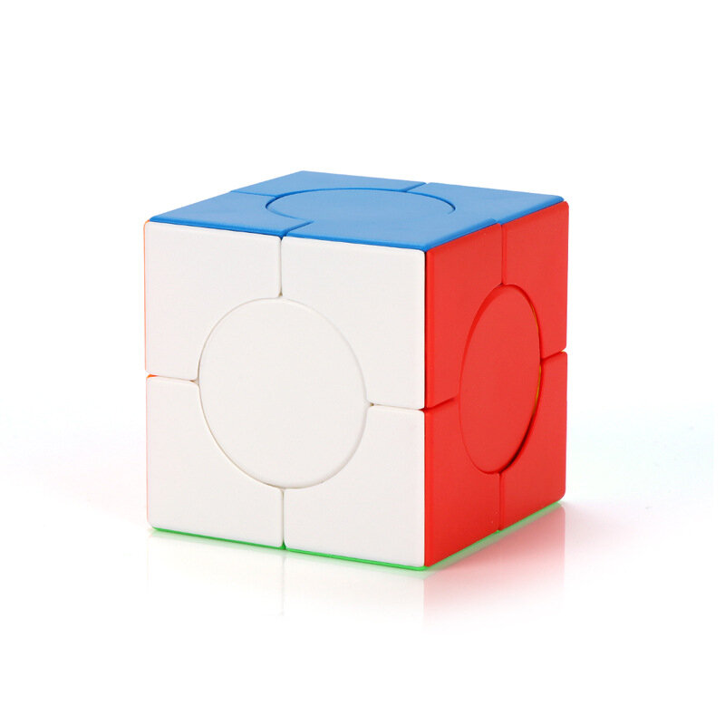 YJ Tianyuan O2 큐브 V1 V2 V3 매직 스피드 큐브, 3x3 스티커리스 퍼즐, 단색 용준 Tianyuan 재미있는 장난감