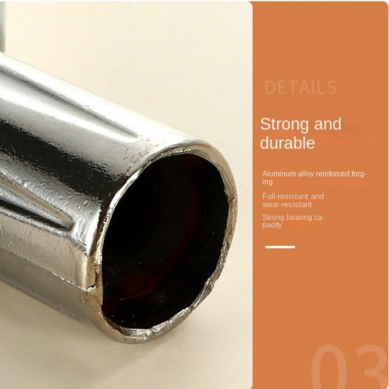 Aluminium Kleding Staaf Joint U Vormige Duurzame Kleding Staaf Metalen Kop Draagbare Wasserij Opknoping Vork Huishouden