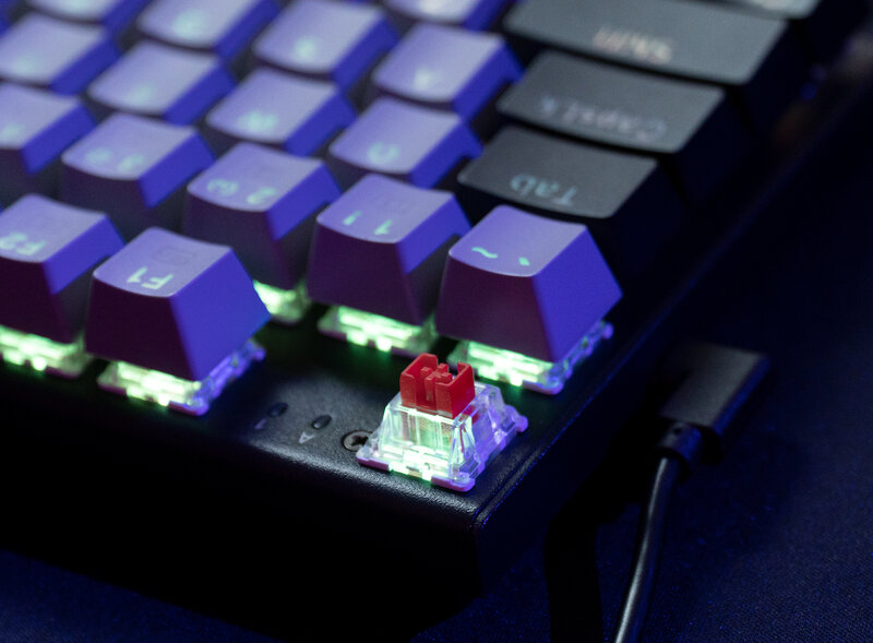 Alta qualidade RGB backlight teclado, 94 chaves, Alumínio com fio, PC computador, teclado mecânico gamer, Gaming teclado