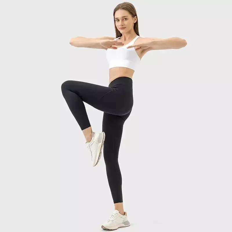 Zitrone ausrichten super weiche Stoff mittel hohe Hose 25 "4-Wege-Stretch leichte Yoga-Leggings ultimative Freiheit für Studio-Workouts