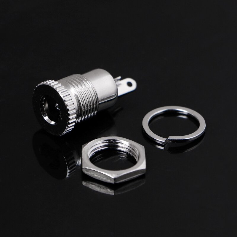 5.5 mm 2.1mm for DC Power Socket Female Panel Mount Connector