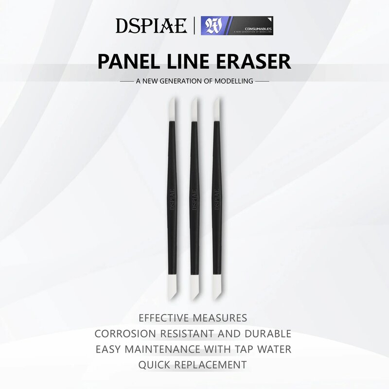 DSPIAE PT-WP Panel Line Eraser Cleaning Wipe Pen per Gundam Hobby modello fai da te che fa strumento di pittura