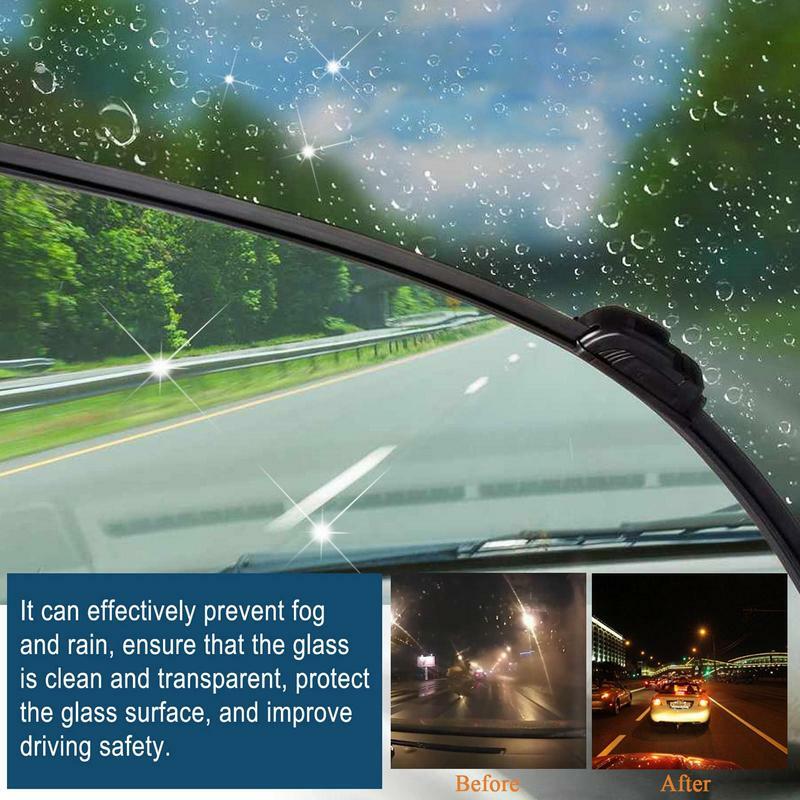 Car Anti Fog Spray Auto Windshield Cleaning Agent Film Coating Agent for Automotive Interior Mirrors Improve Driving Visibility