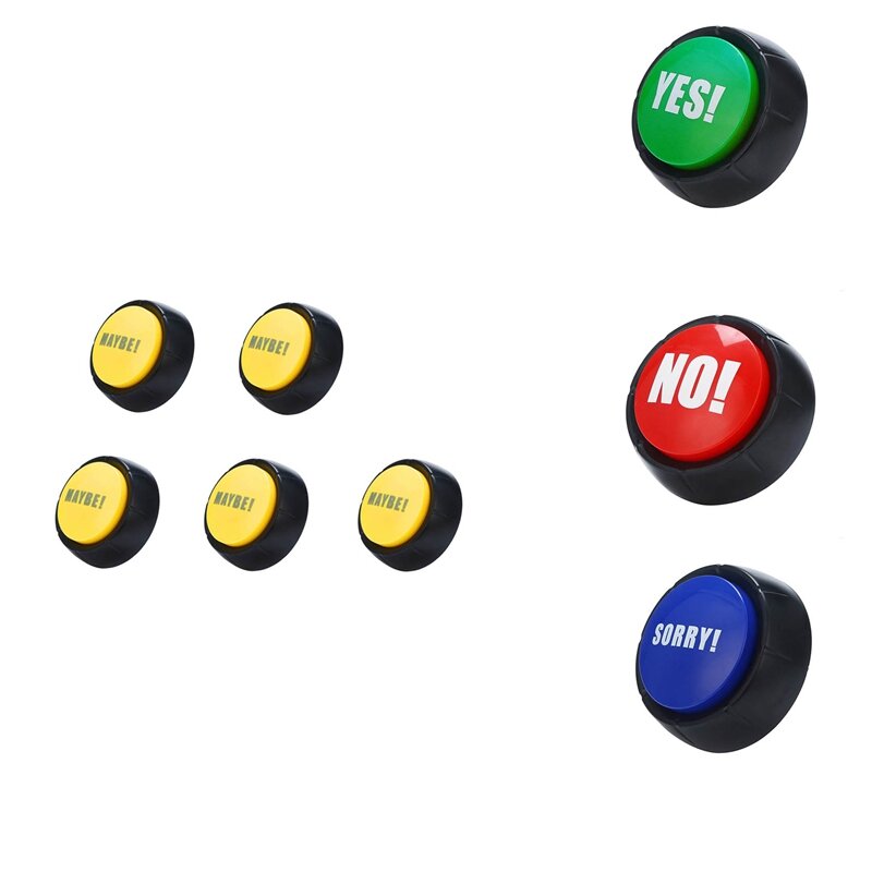 Squeeze Sound Spielzeug Taste Spieluhr Spieluhr beschreibbare Sprach aufzeichnung Sound Button Party liefert Anruf beantworter Tool
