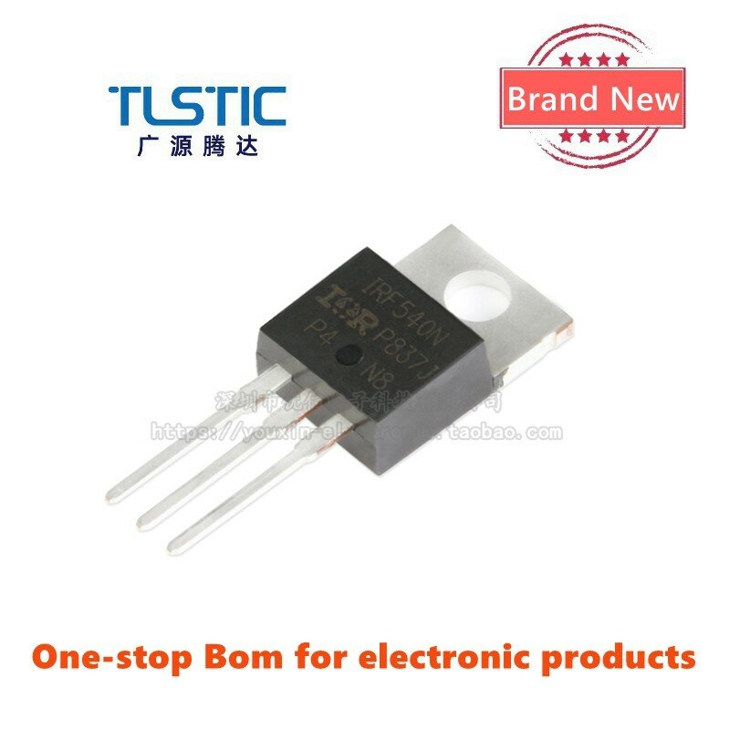 1PCS IRF540N TO-220 IRF540NPBF TO220 IRF540 IR540 new and original IC Free shipping