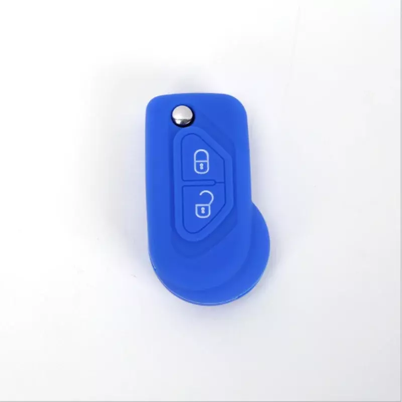 Custodia protettiva per portachiavi in Silicone per auto proteggi cappuccio Set chiave a distanza Shell per Citroen DS3 pieghevole Flip 2 tasti accessori per la pelle