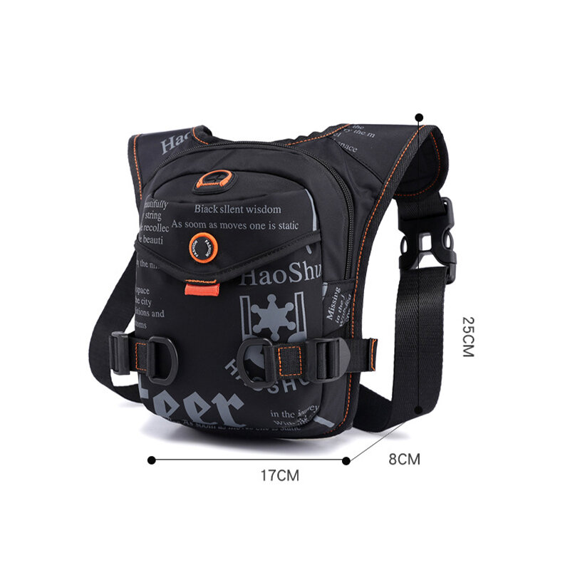 New Style Outdoor Riding Leg Bag Multifunctional Sports Men's Chest Bag Portable Cycling Waist Bag Messenger Fanny Packs