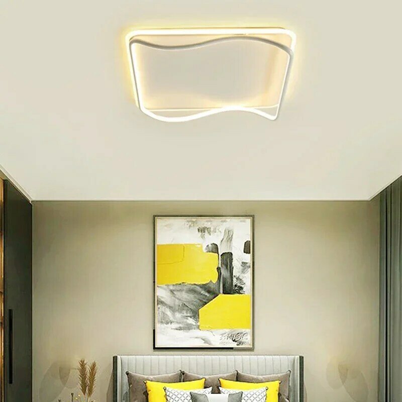 Lâmpada moderna do teto do diodo emissor de luz para a sala de estar, sala de jantar, quarto das crianças, corredor, lustre, decoração Home, luminária