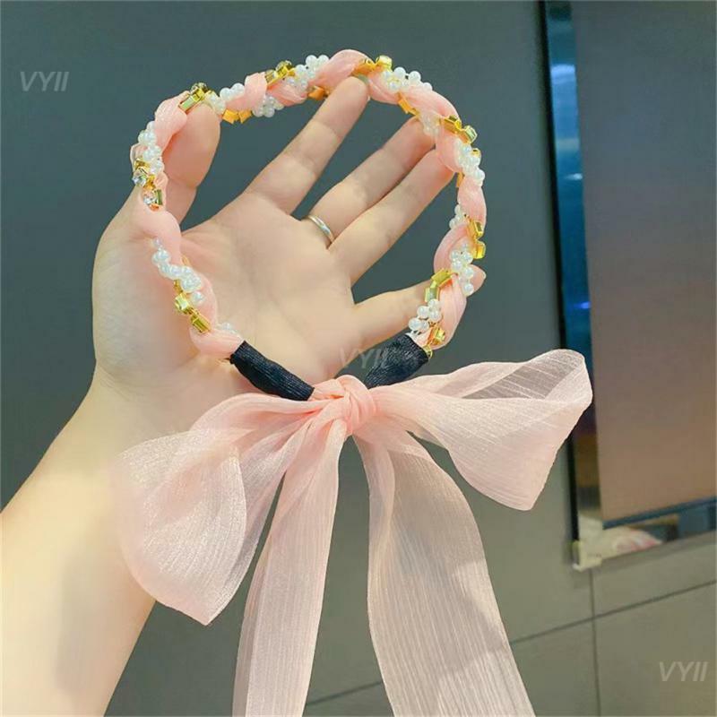 1~4PCS Girl Party Wedding Hair Accessories Multi Scenario Usage Fine Workmanship Hairband Hair Band Soft Material