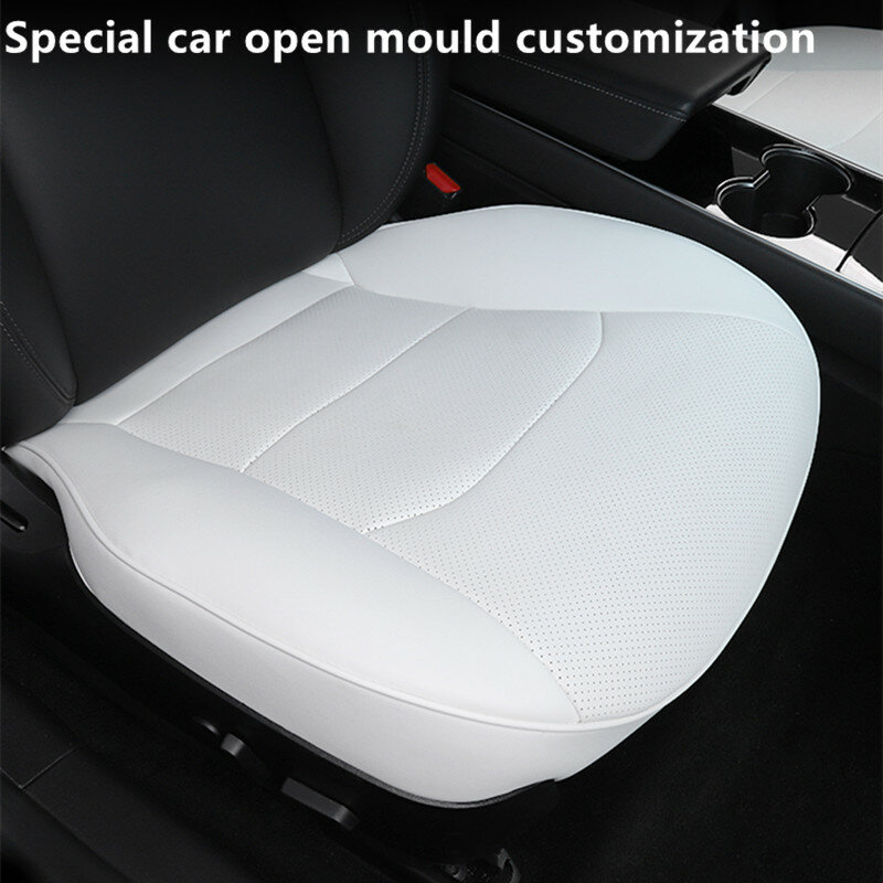 Coprisedili personalizzati per Tesla Model 3 Y S X Nappa Leather / 8 Grade Anti Fouling Seat imbottiture accessori interni per auto