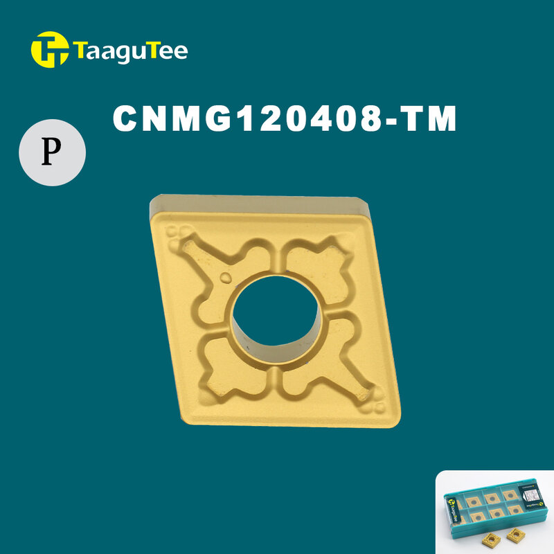 10 قطعة CNMG120408 TM TT9080 معالجة الصلب أداة تحول الخارجية عالية الجودة كربيد إدراج شفرة سبيكة الصلب