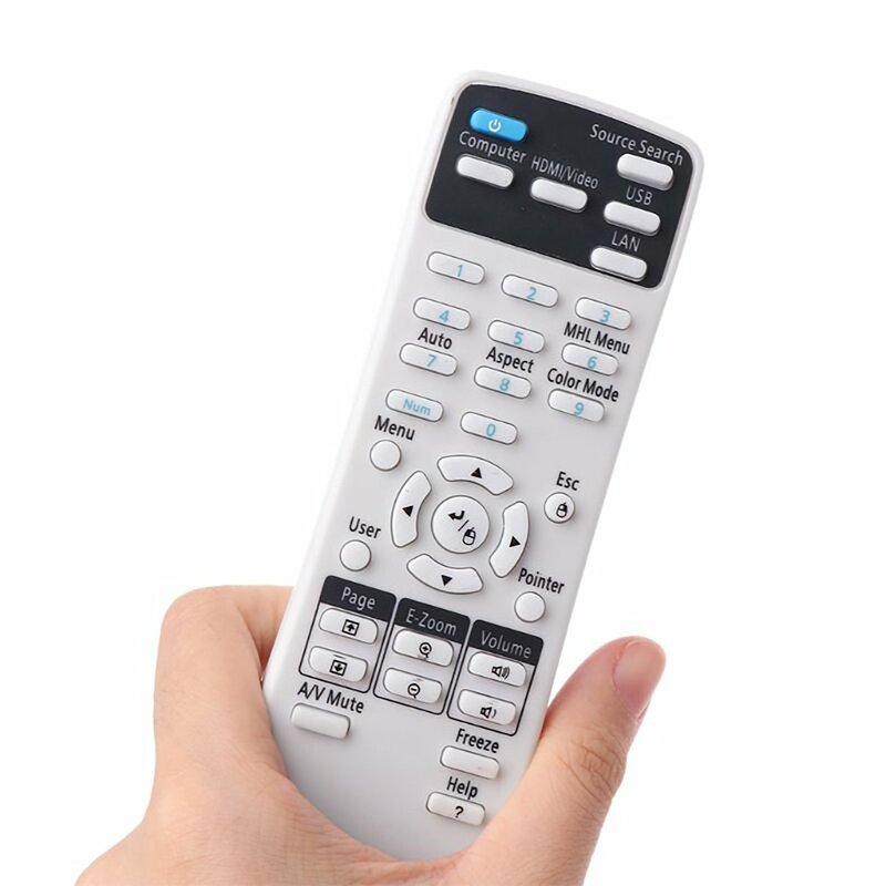 New Universal Remote Control Controller Replacement for epson 1599176 EX3220 EX5220 EX5230 EX6220 EX7220 725HD Projector