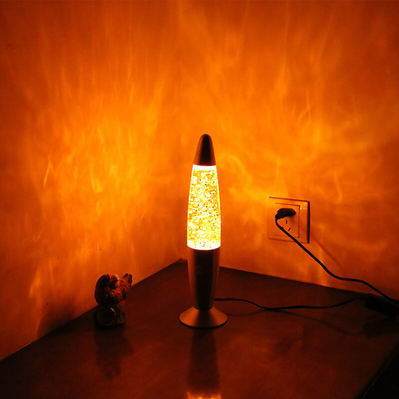 Lampu malam Dekorasi Rumah USB, lampu malam berubah warna untuk pesta suasana hati, dekorasi perak