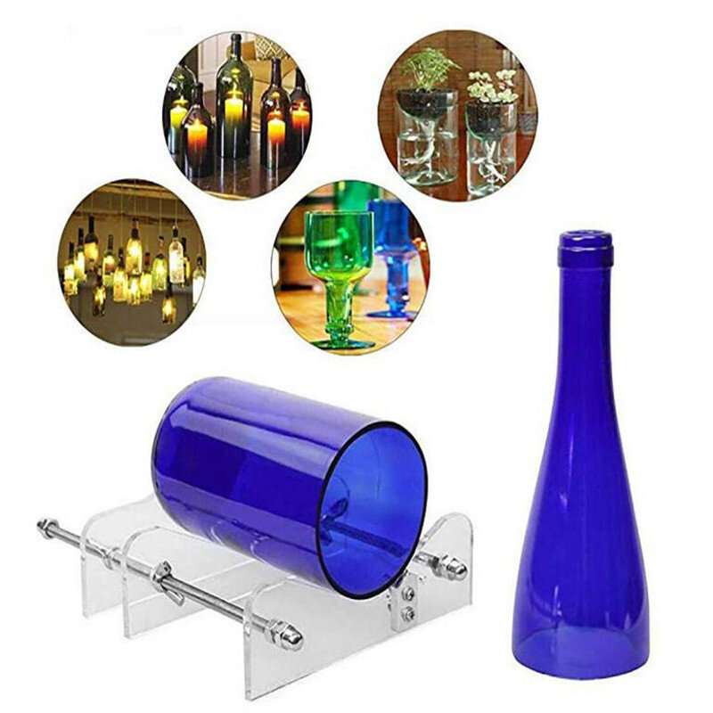 Станок для резки стеклянных бутылок, профессиональный инструмент для резки винных бутылок, резак для стеклянных бутылок, инструменты для резки DIY