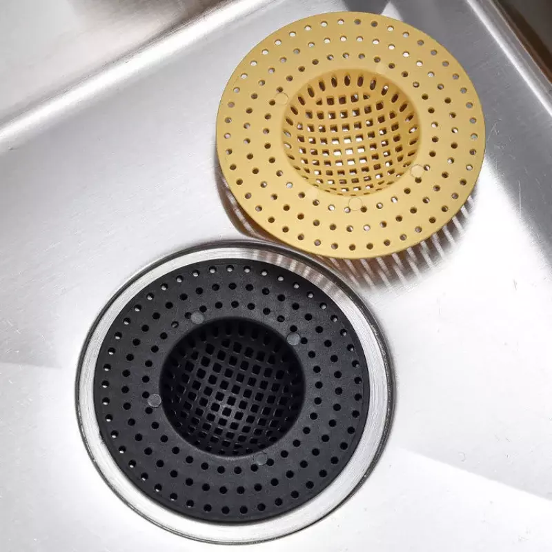 Sitko do zlewu kuchennego sitko do kanalizacji sitko korek odpływy podłogowe wyłapywacz włosów odpady do kuchni akcesoria łazienkowe