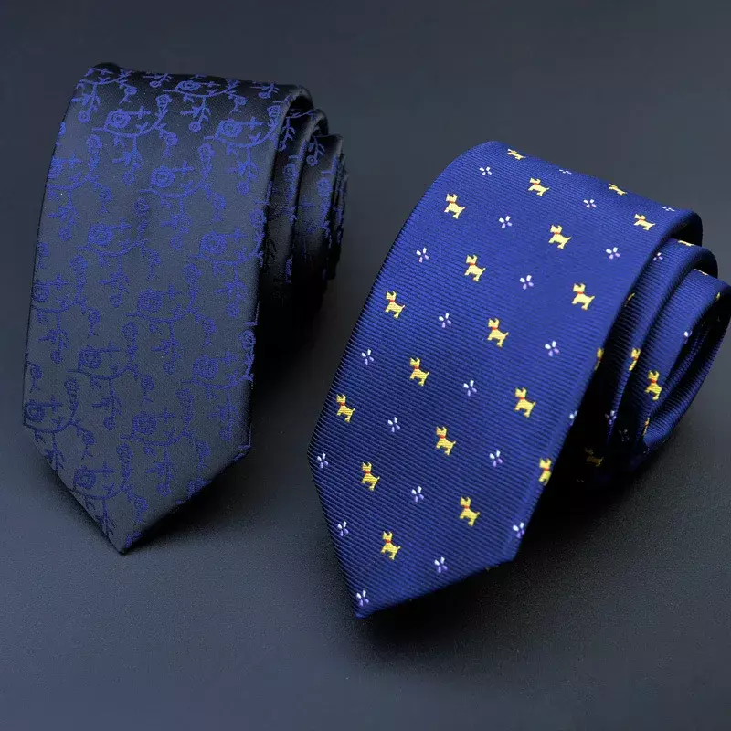 Matagorda-gravata xadrez para homens, tecido jacquard, 6cm, para casamento, acessórios de negócios, frete grátis