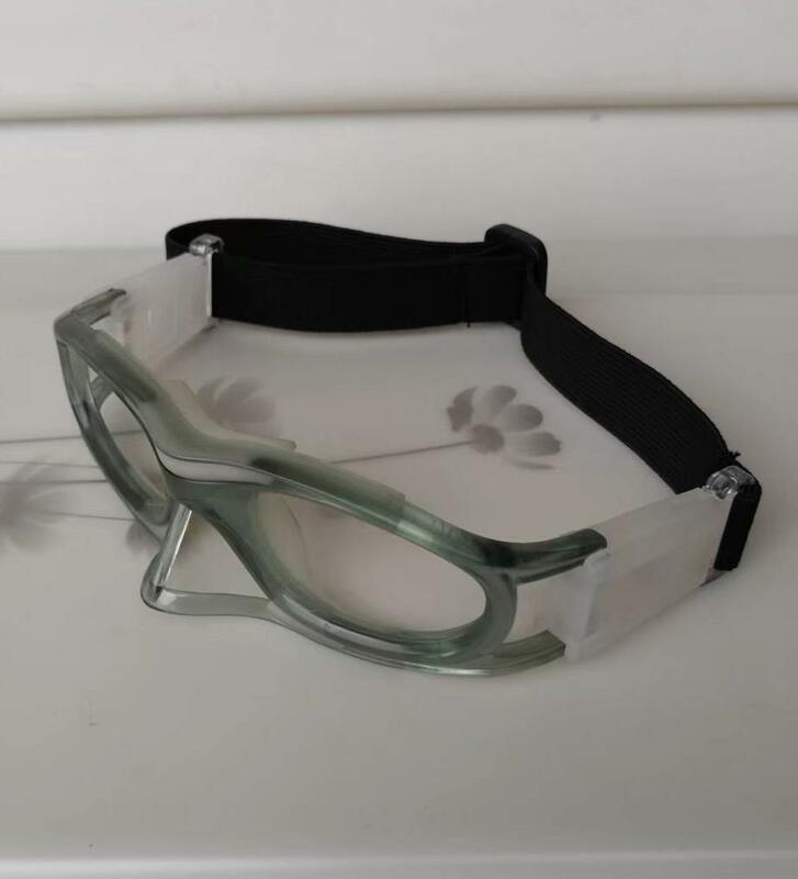 Gafas de fútbol de baloncesto juvenil con opción de gafas miopes con puente nasal protector