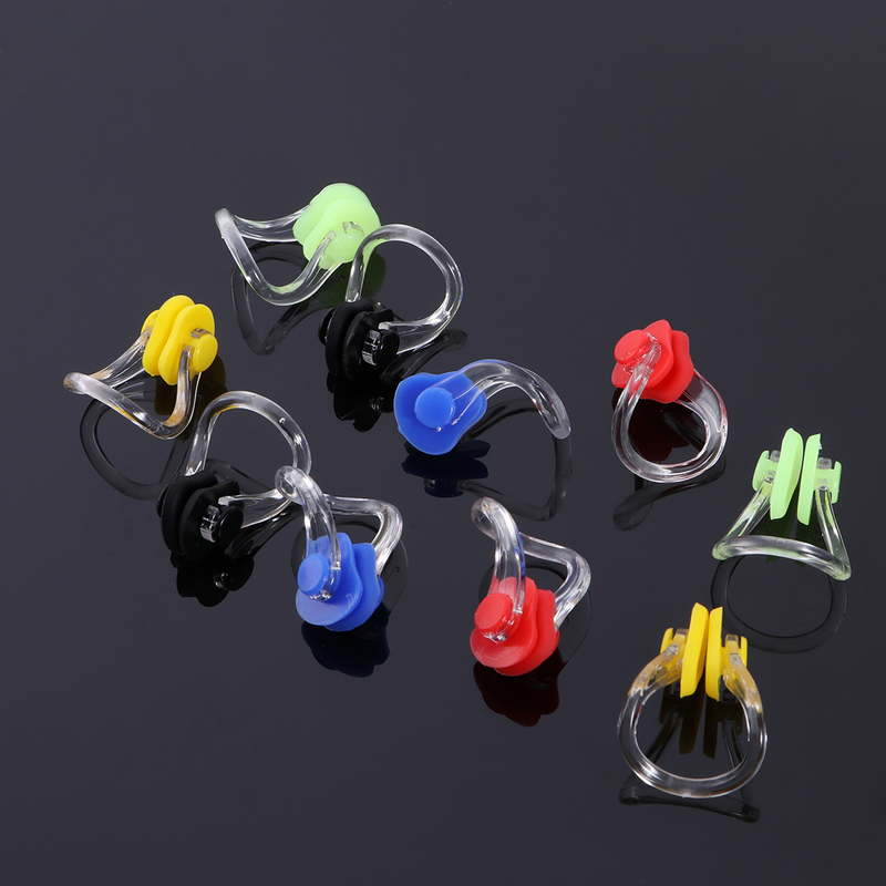 Nose Clip Swimming Clips Gaskets for The Ears against Water Plugs Waterproof Non-slip Nose Clips