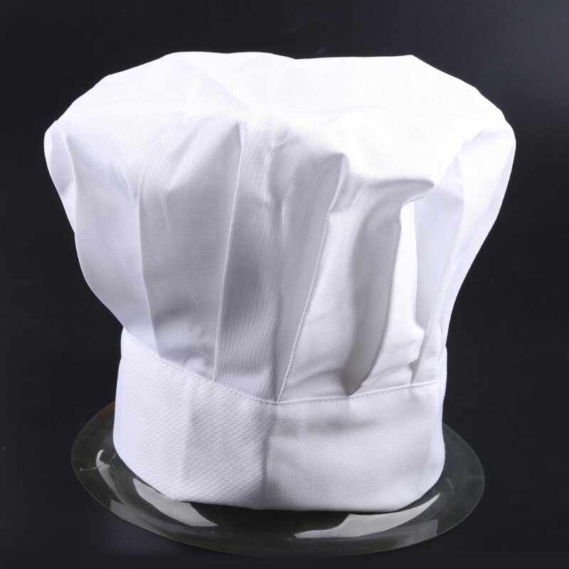قبعة مريحة للطهي الجديدة قابلة للتعديل للرجال في المطبخ بيكر شيف قبعة مرنة لتقديم الطعام