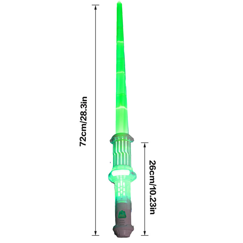 Cool Telescopic  Toy Luminous Telescopic Glowing Role-playing Sword Toy for Kids Boys Girls Role-Playing Accessory