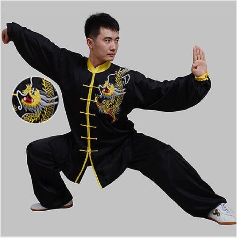 All'ingrosso stile cinese uomo donna Tai Chi abbigliamento Kung Fu arti marziali uniforme vestito Casual giacca sportiva all'aperto pantaloni set