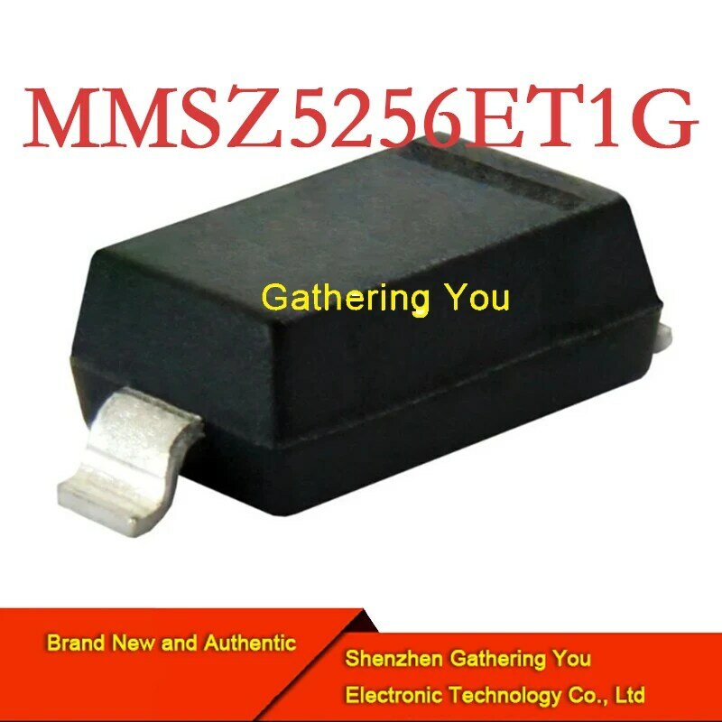 MMSZ5256ET1G SOD123 Zener diode 30V 500MW Brand New Authentic