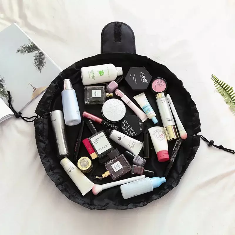 Frauen Kordelzug Kosmetik Tasche Reise Lagerung Make-Up Tasche Organizer Weibliche Machen Up Pouch Tragbare Wasserdichte Toiletten Schönheit Fall